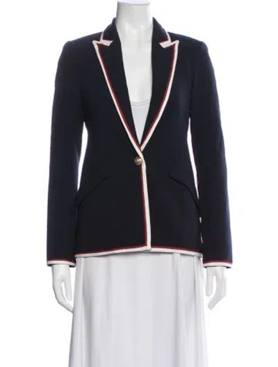 Pre-owned L'agence Blazer W/ Tags In Blue