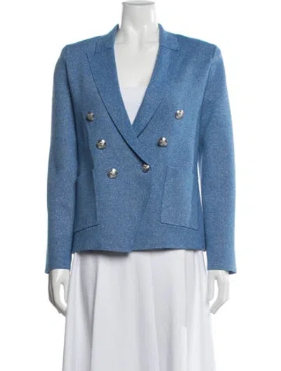 Pre-owned L'agence Blazer W/ Tags In Blue