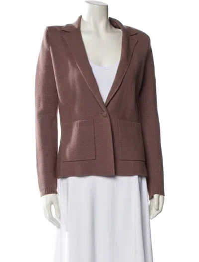 Pre-owned L'agence Blazer W/ Tags In Brown