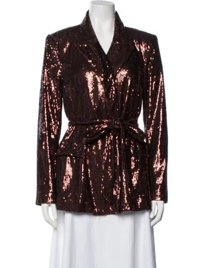 Pre-owned L'agence Blazer W/ Tags In Brown