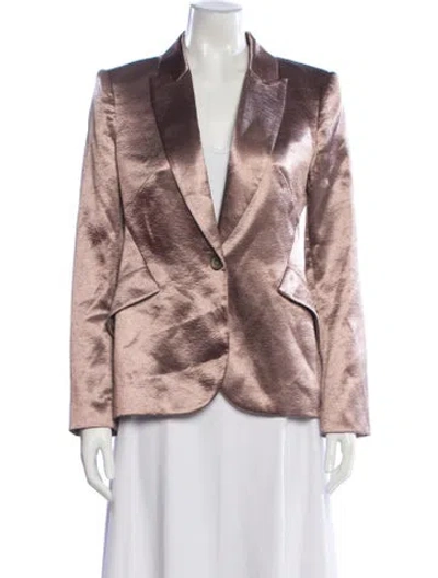 Pre-owned L'agence Blazer W/ Tags In Gold