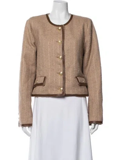 Pre-owned L'agence Blazer W/ Tags In Neutral