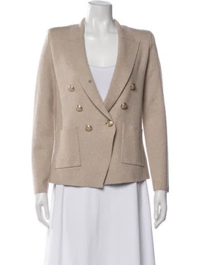 Pre-owned L'agence Blazer W/ Tags In Neutral