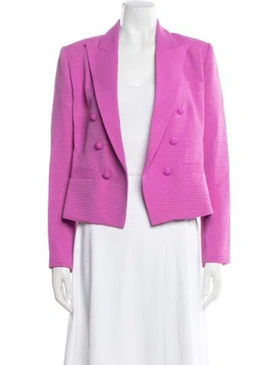 Pre-owned L'agence Blazer W/ Tags In Pink/purple