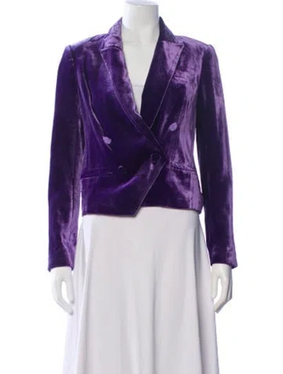 Pre-owned L'agence Blazer W/ Tags In Purple