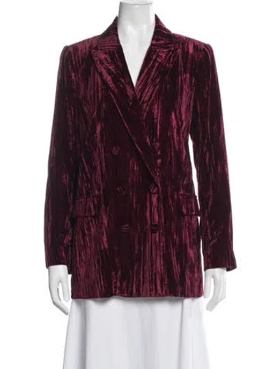 Pre-owned L'agence Blazer W/ Tags In Red