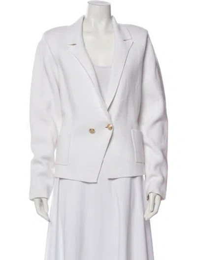 Pre-owned L'agence Blazer W/ Tags In White