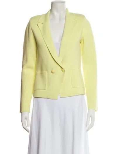 Pre-owned L'agence Blazer W/ Tags In Yellow