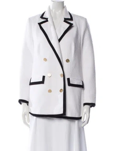 Pre-owned L'agence Blazer In White