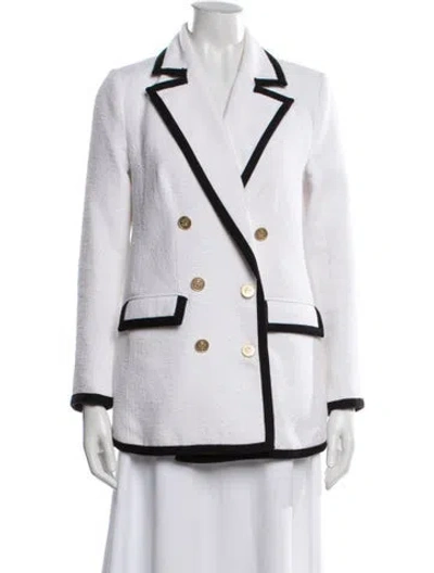 Pre-owned L'agence Blazer In White