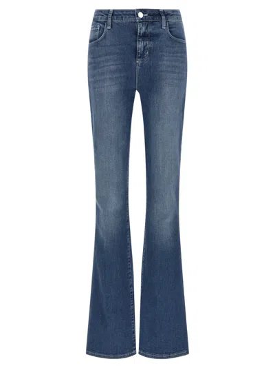 L'AGENCE WOMEN BLUE FLARED JEANS