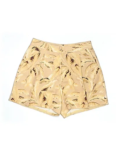 Pre-owned L'agence Board Shorts In Gold