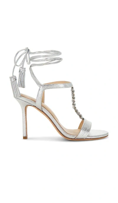 L'agence Bond Sandal In Silver