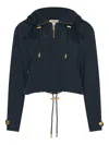 L'agence Bronwyn Hooded Jacket In Blue