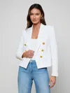 L'agence Brooke Blazer In White
