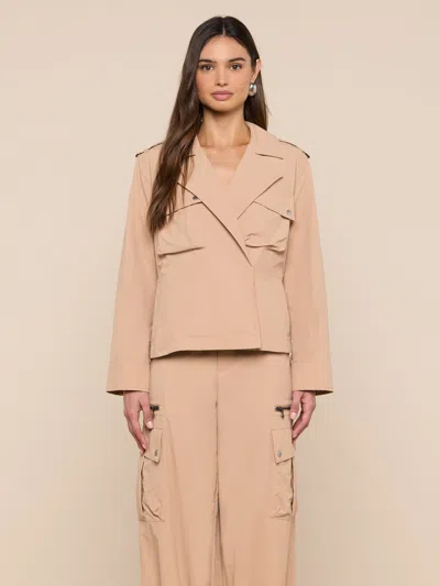 L'agence Calida Windbreaker Trench In Brown