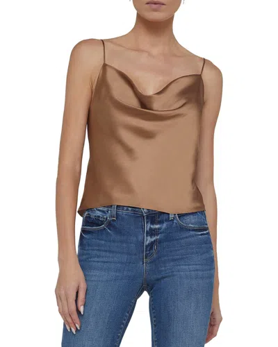 L'agence Calista Tank Top In Brown