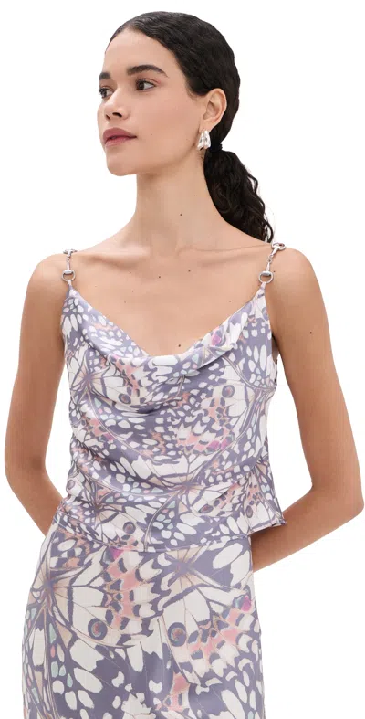 L'agence Calista Trim Cami Multi Small Butterfly Wing
