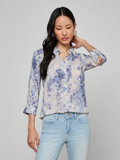 L'agence Camille Blouse In Blue