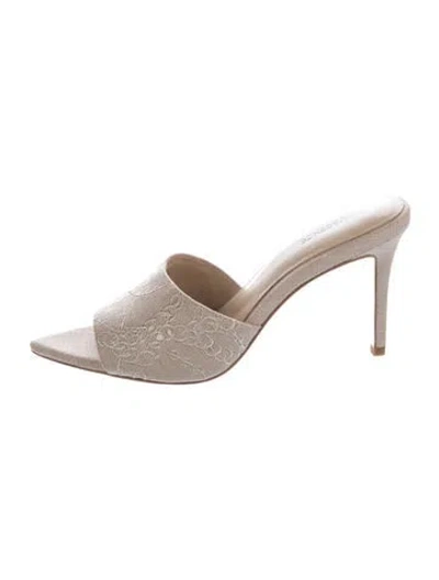 Pre-owned L'agence Canvas Animal Print In Neutrals