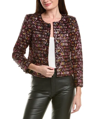 L'agence Caprina Bracelet Sleeve Jacket In Multi