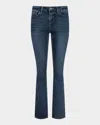 L'agence Cara Low-rise Bootcut Jeans In Blue