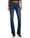 L'agence Cara Low Rise Bootcut Jeans In Roxbury In Blue
