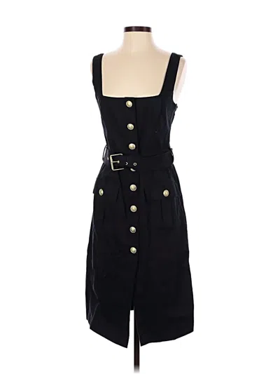 Pre-owned L'agence Casual Dress In Black