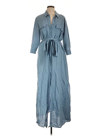 Pre-owned L'agence Casual Dress In Blue