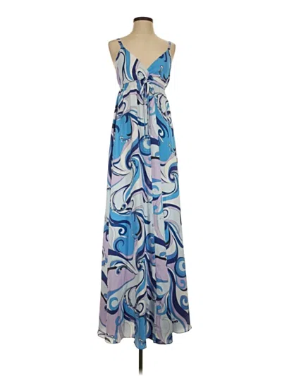 Pre-owned L'agence Casual Dress In Blue