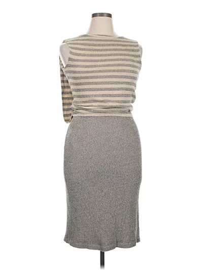 Pre-owned L'agence Casual Dress In Gray