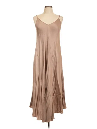 Pre-owned L'agence Casual Dress In Tan