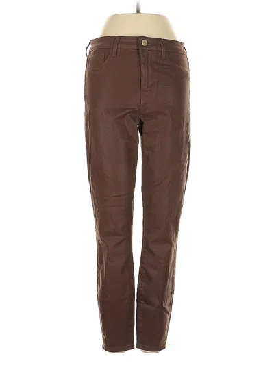 Pre-owned L'agence Casual Pants In Brown