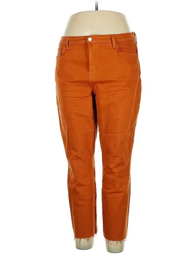 Pre-owned L'agence Casual Pants In Orange