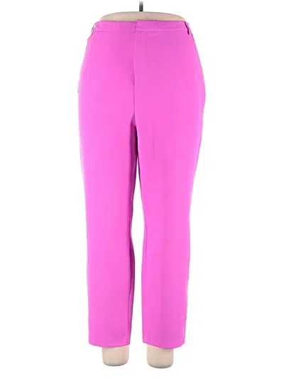 Pre-owned L'agence Casual Pants In Pink