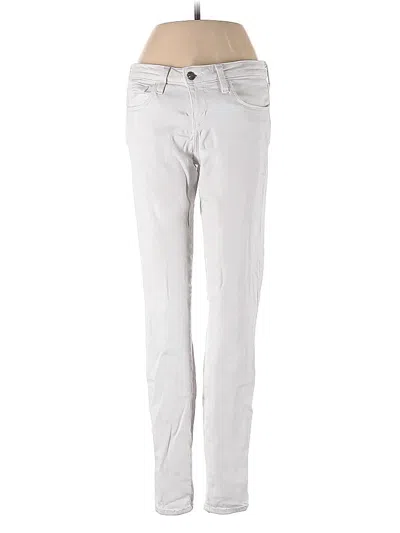 Pre-owned L'agence Casual Pants In Silver