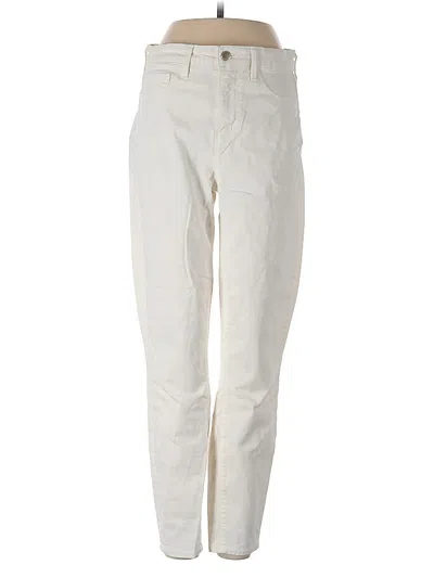Pre-owned L'agence Casual Pants In White