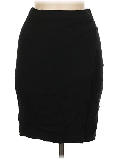 Pre-owned L'agence Casual Skirt In Black