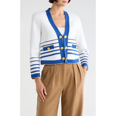 L'agence Catie V-neck Knit Blazer