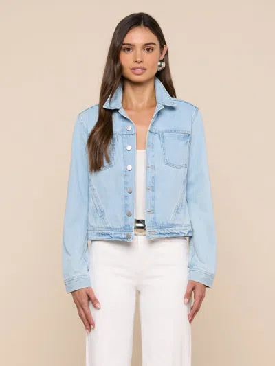 L'agence Celine Jean Jacket In Blue
