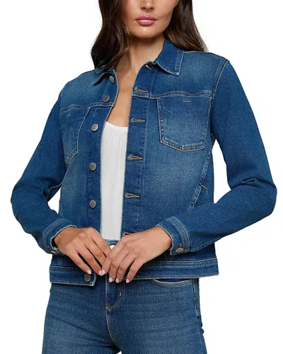 L'agence Celine Slim Jacket In Blue
