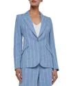 L'agence Chamberlain Blazer In Blue