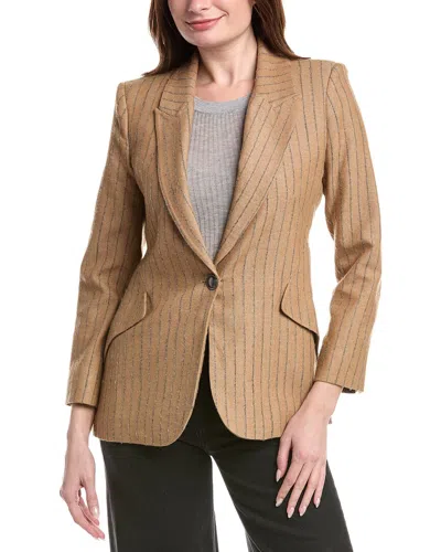L'agence Chamberlain Blazer In Brown