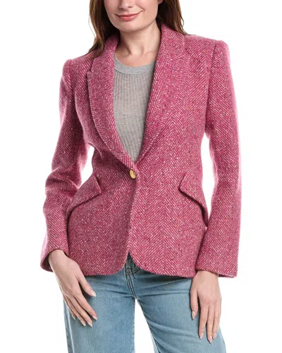 L'agence Chamberlain Blazer In Pink