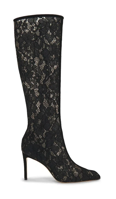 L'agence Chambers Boot In Black Lace