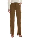 L'agence Lagence Channing High-rise Trek Trouser In Green