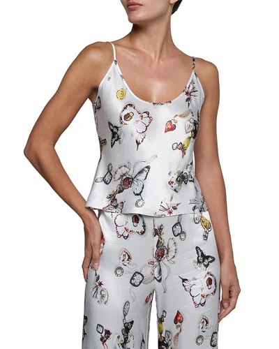 L'agence Charmy Camisole Top In Black