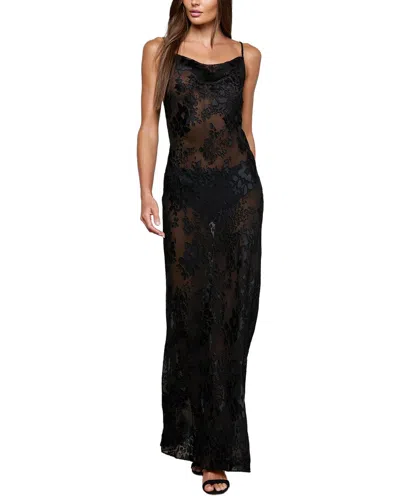 L'agence Christine Long Dress In Brown