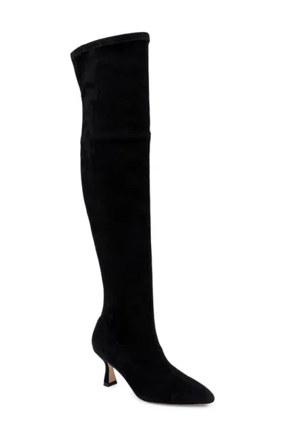 L'agence Clarin Ii Stretch Boot In Animal Print