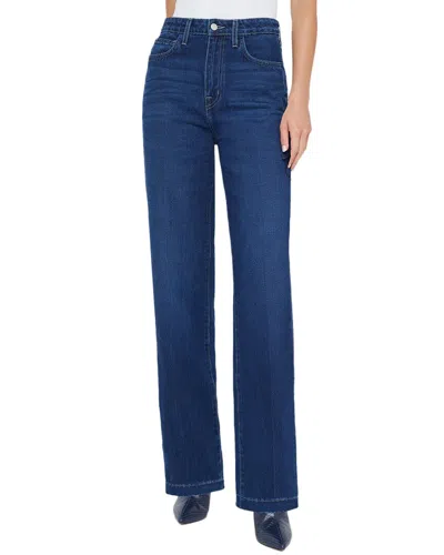 L'agence Clayton Harlan Wide Leg Jean In Blue